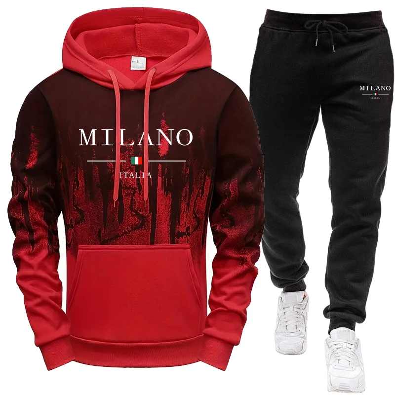 Men's Set/Hoodie/Pants Autumn  - Joggers Pants 评论和价格
